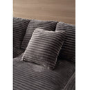 74.8" Modern Luxury Twins Sofa Couch for Living Room Quality Corduroy Upholstery Sleeper Sofa Bed Daybed Grey