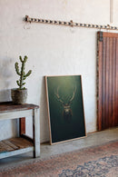 Crowned Stag in Forest Shadows