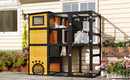 GO Large Cat Catio 4 Tiers Cat Enclosure for Outdoor Cats