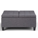 Harrison - Upholstered Coffee Table Storage Ottoman by Unique Piece Furniture
