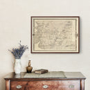 Vintage Map of Harrison County, Iowa 1875