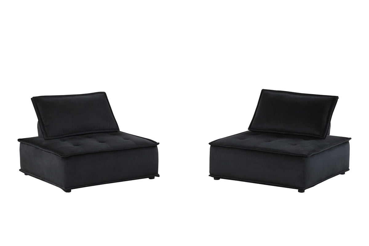 Anna - Armless Lounge Chair, photo 6 of 14