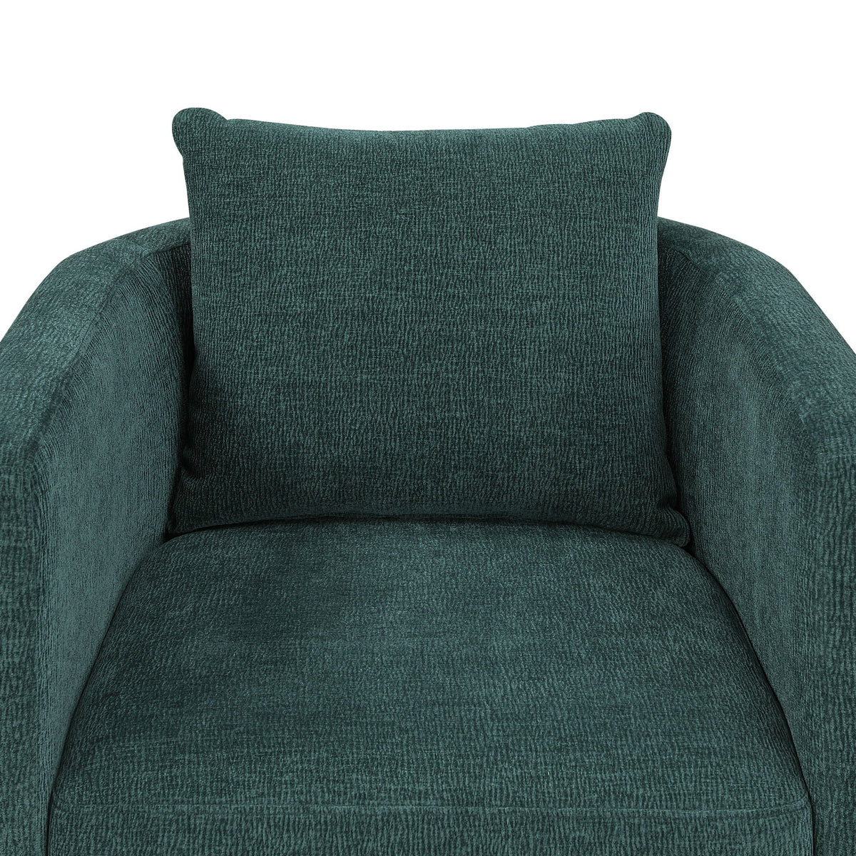 Sutton - Swivel Barrel Chair - Peacock, photo 3 of 13