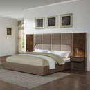 Marcelino - Eastern King Bed - Brown & Beige by Unique Piece Furniture