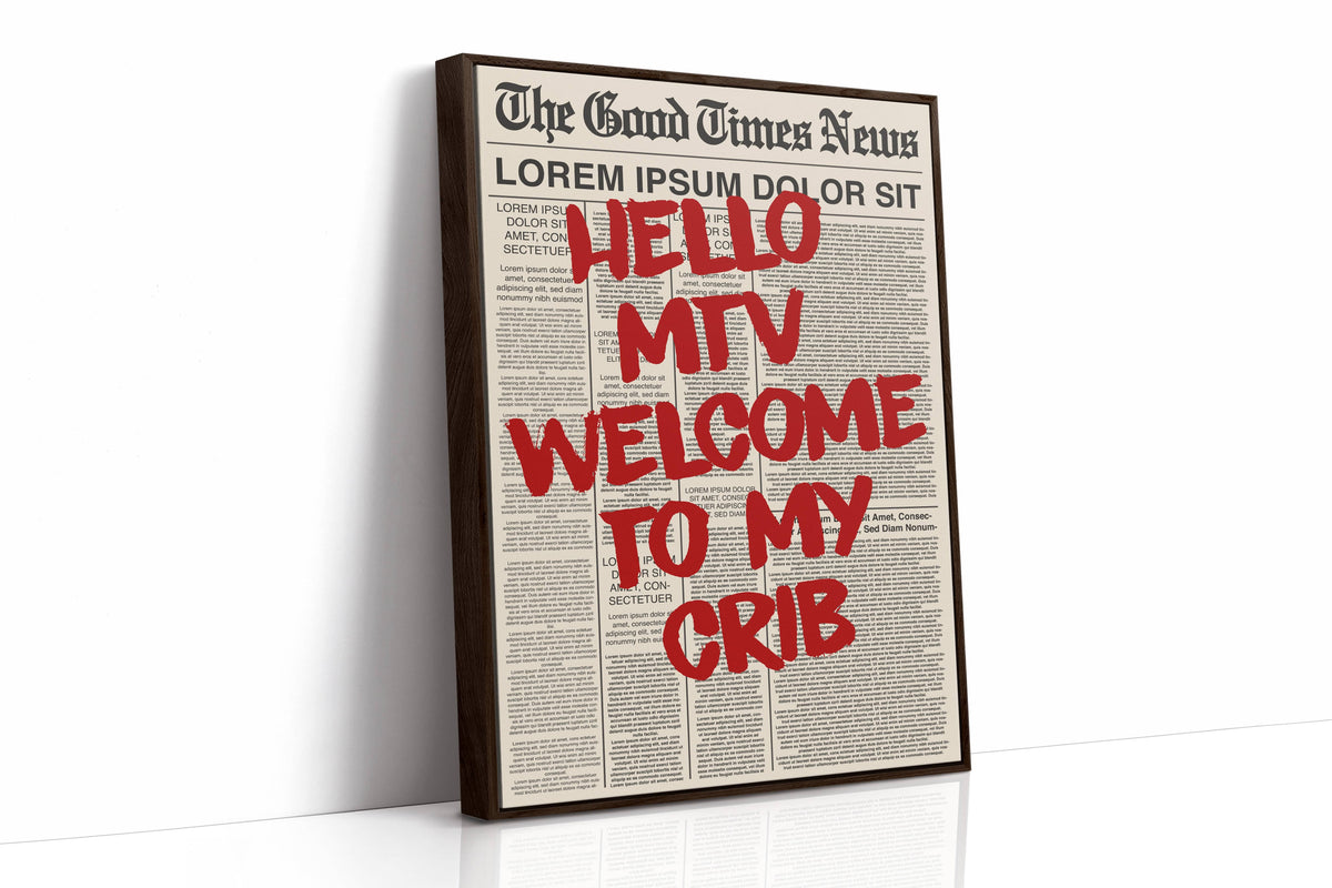 Hello MTV, Welcome Print, photo 18 of 19