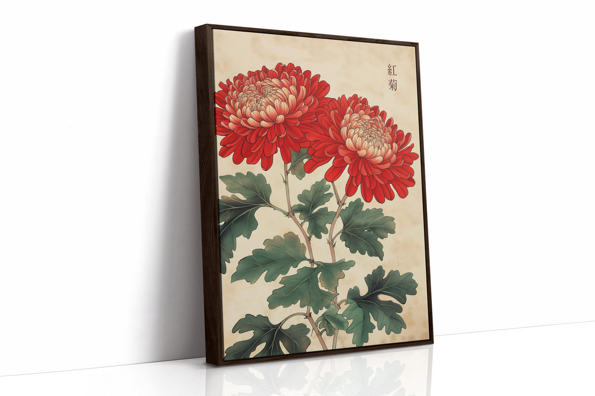 Red Chrysanthemum Elegance, photo 18 of 19