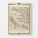 Vintage Map of Jones County, Iowa 1875