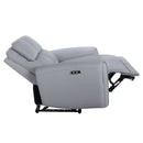 Jeromie - Power Motion Sofa With USB Port - Gray Synthetic Leather by Unique Piece Furniture