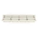 Elegant Sofa With Ergonomic Design And Lumbar Pillows by HouseOfZazla