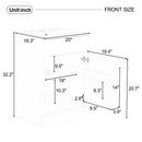 Bathroom Vanity With Sink, Cabinet With Adjustable Shelf by HouseOfZazla