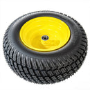 Set of 2 Lawn Mower Tires and Wheel Assembly
