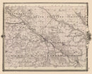 Vintage Map of Wapello County, Iowa 1875