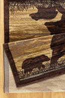 Nature's Nest - GC_CBL3006 Lodge Area Rug by HouseOfZazla