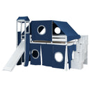 Loft Bed With Tent And Tower by HouseOfZazla
