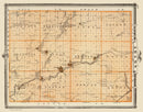 Vintage Map of Adams County, Iowa 1875