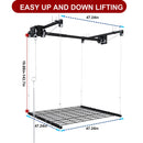 Overhead Garage Storage Rack by HouseOfZazla