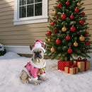 Christmas French Bulldog Statue