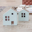 Wooden Village Houses, Pick Your Color | Set of 2 by Decor Steals