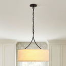 3 Light Drum Pendant Light by HouseOfZazla