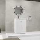 Contemporary Freestanding Bathroom Vanity With Resin Sink & Soft-Close Cabinet Doors by Unique Piece Furniture