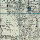 Vintage Map of Decatur County, Iowa 1875