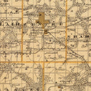 Vintage Map of Appanoose County, Iowa 1875