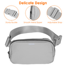 Sport Fanny Pack Unisex Waist Pouch Belt Bag Purse Chest Bag for Outdoor Sport Travel Beach Concerts Travel 20.86in-35.03in Waist Circumference with A