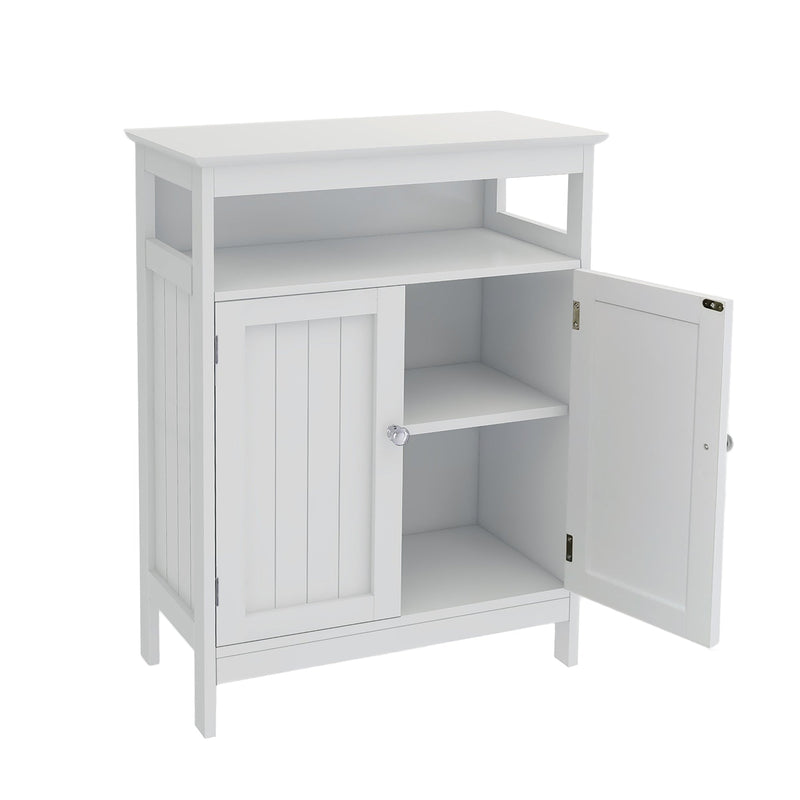 Walker Edison | Double Shutter Doors Storage Cabinet