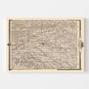 Vintage Map of Davis County, Iowa 1875
