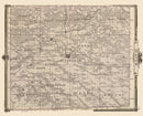 Vintage Map of Davis County, Iowa 1875