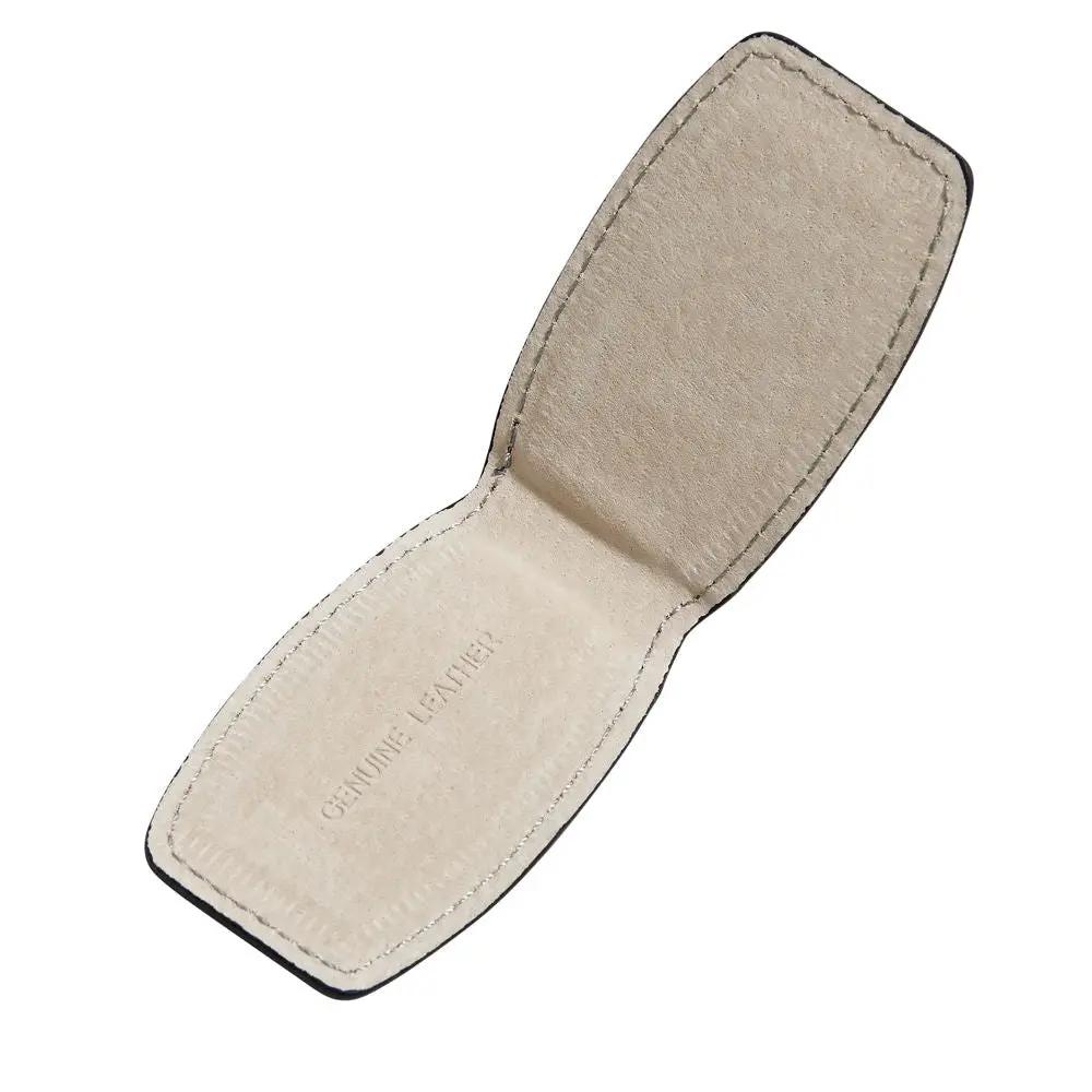 Brown Leather Money Clip, photo 7 of 8