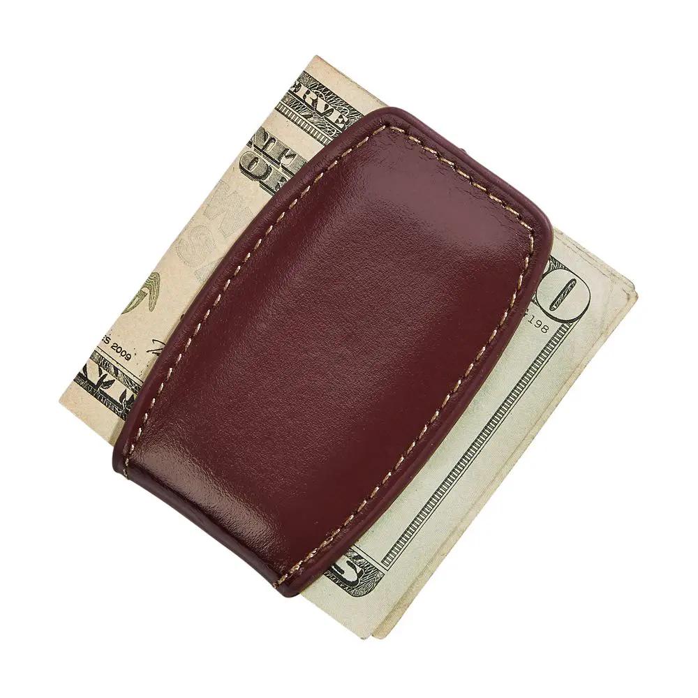 Brown Leather Money Clip, photo 4 of 8