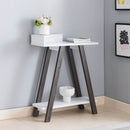 Contemporary Console Table With Two Shelves by Unique Piece Furniture