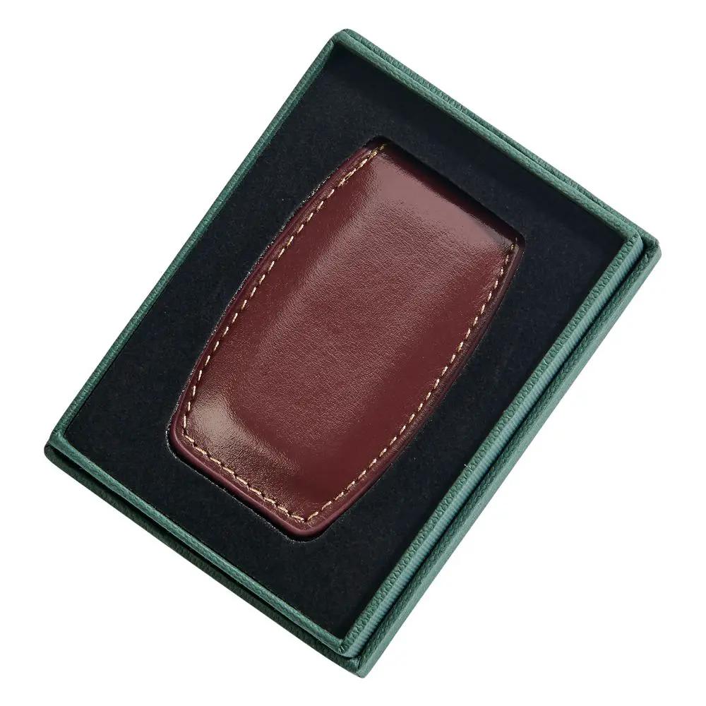 Brown Leather Money Clip, photo 8 of 8