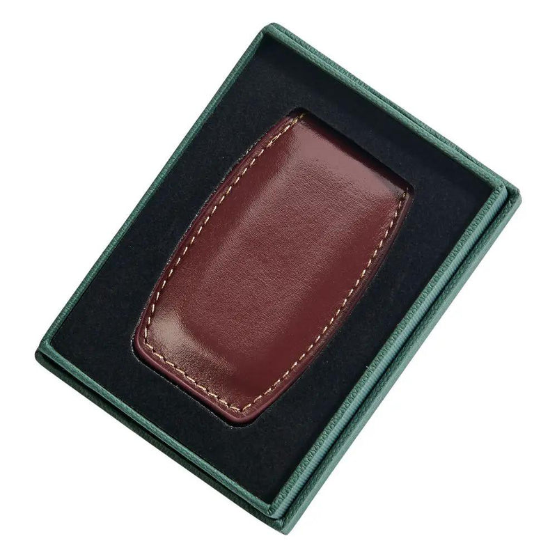 Brown Leather Money Clip, photo 8 of 8