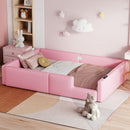 Platform Bed With Guardrail And Charging Station by Unique Piece Furniture