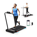 Home Fitness & Relaxation Set - 3 in 1 Folding Treadmill and Modern Accent Chair by LJGDeals