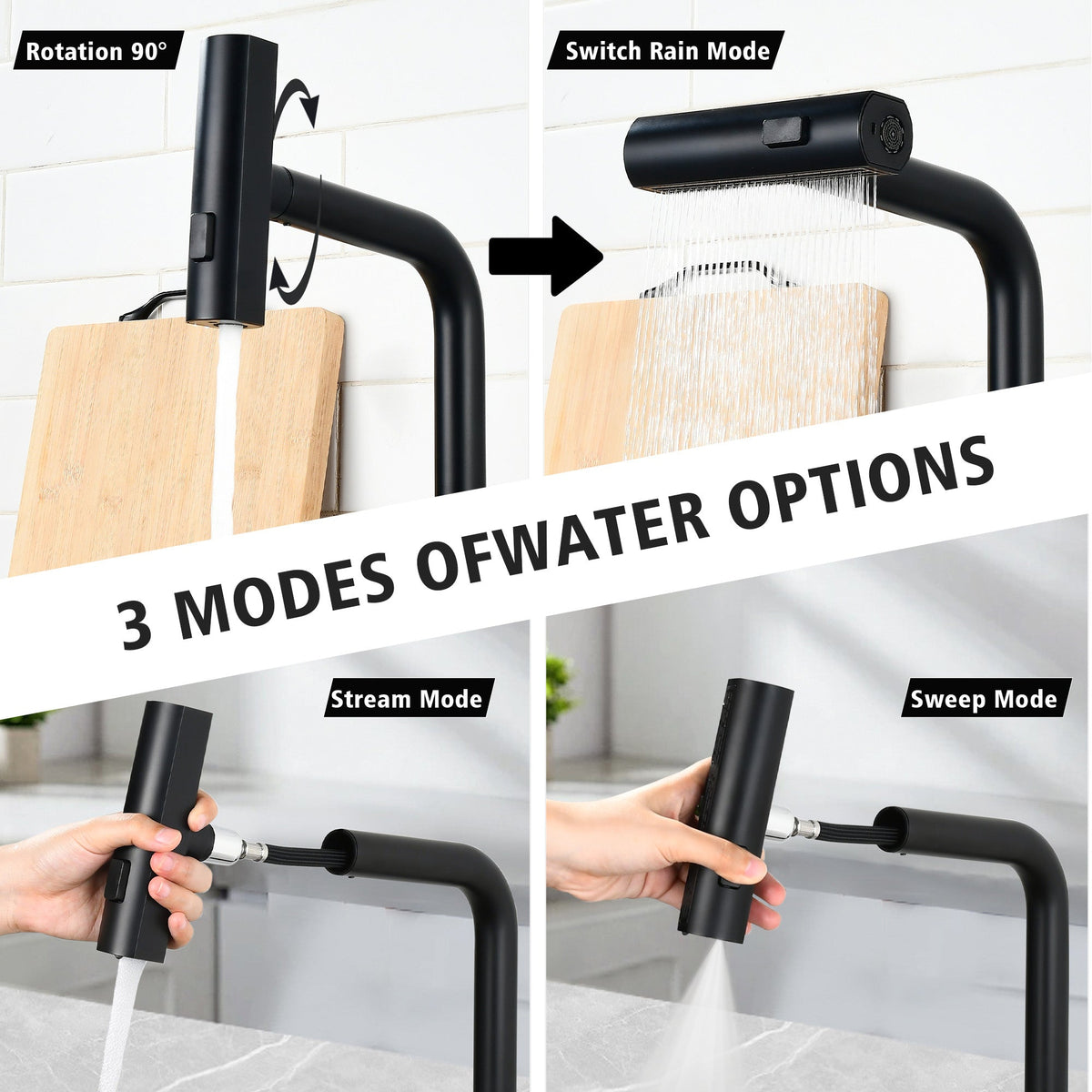 Touchless Matte Kitchen Faucet, photo 4 of 10
