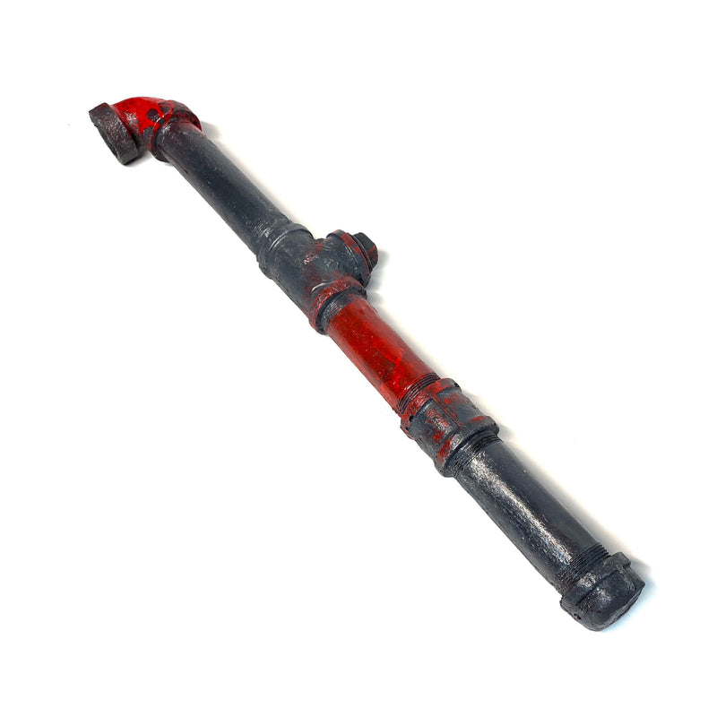 Foam Rubber Metal Pipe with Fittings Action Stunt Prop