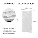 3D Faux Stone Wall Panels - 8 PCS PU Wainscoting