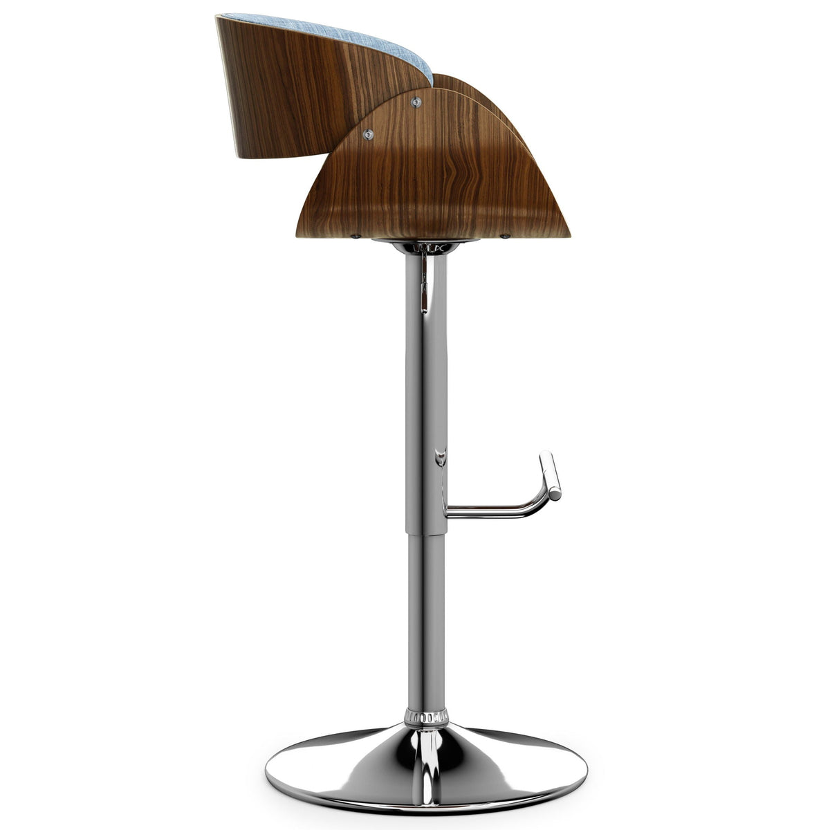 Amery - Mid Century Modern Adjustable Swivel Bar Stool, photo 12 of 36