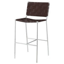 Langton - Upholstered Bar Chair - Brown by HouseOfZazla
