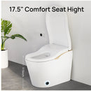 Modern Smart Toilet With Bidet, Auto Flush, Heated Seat, and More by HouseOfZazla