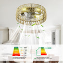 5 PCS Blades Ceiling Fan with Remote Control by HouseOfZazla