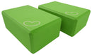Yoga Block Set - Light weight Foam - 2 Pack