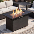 44.5" Propane Fire Pit Table with 50,000 BTU Burner by DirectDeals