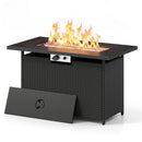 44.5" Propane Fire Pit Table with 50,000 BTU Burner by DirectDeals