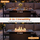 44.5" Propane Fire Pit Table with 50,000 BTU Burner by LJGDeals
