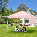 17 Feet x 10 Feet Foldable Pop Up Canopy with Adjustable Instant Sun Shelter by LJGDeals