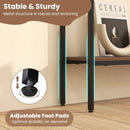 44 Inch Console Table with Shelf with Dual Anti-Tipping Kits by LJGDeals
